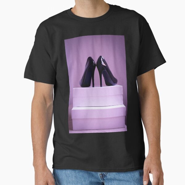 Black High Heel Shoes Classic T-Shirt