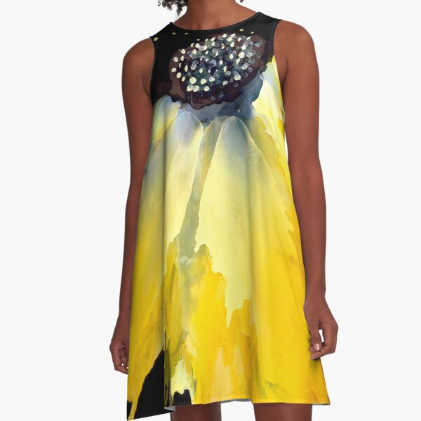 Mellow Yellow A-Line Dress
