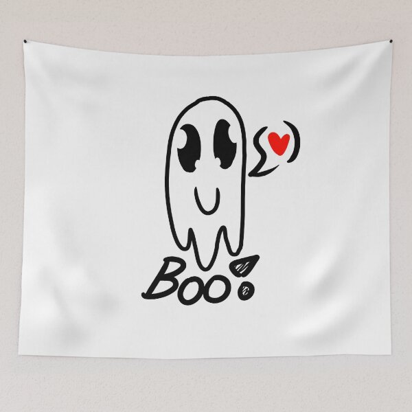 Item preview, Boo! Halloween Cute Ghost designed and sold by DaddyDog16.