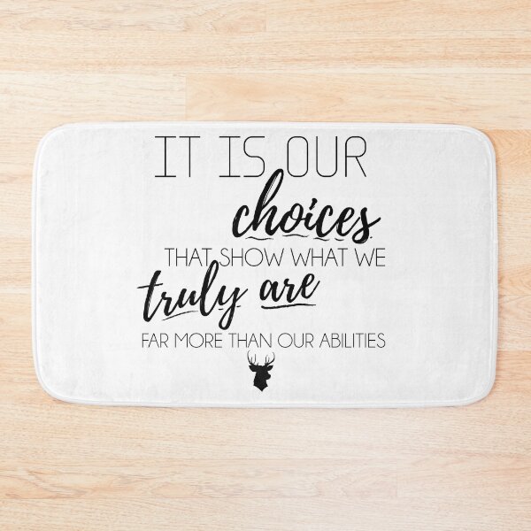 Item preview, it is our choices that show what we truly are designed and sold by MendesMay.