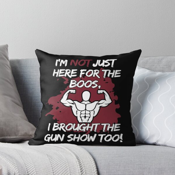 Item preview, I'M NOT JUST HERE FOR THE BOOS I BROUGHT THE GUN SHOW TOO #2 TEXT ONLY BOOS GRAPHIC DESIGN SHIRTS AND APPAREL PERFECT GIFT IDEAS designed and sold by GabiBlaze.