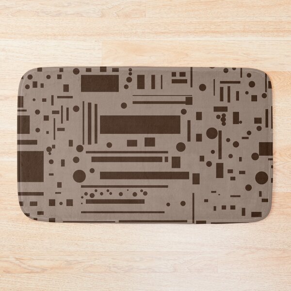 Item preview, brown abstract pattern designed and sold by MendesMay.
