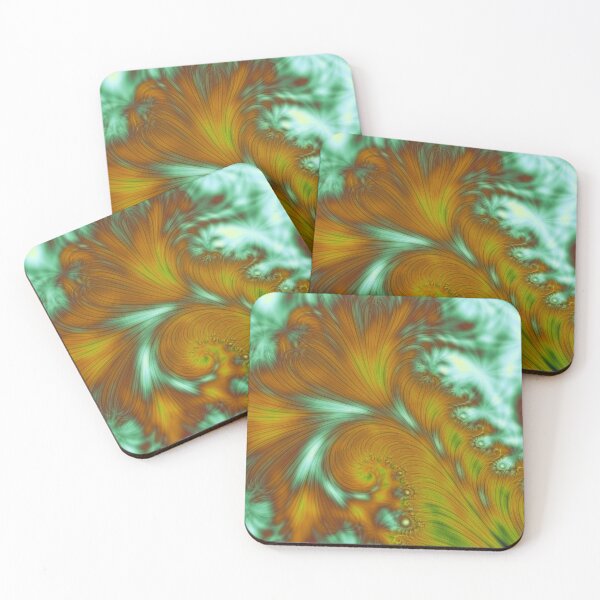 Item preview, Fall Leaves Autumn Sky Abstract Nature Fractal  designed and sold by Glimmersmith.