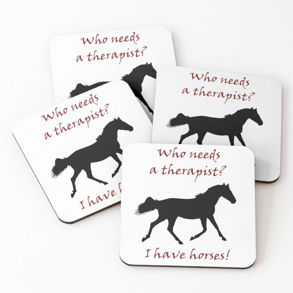 Item preview, Therapy & Horse T-Shirt & Hoodies designed and sold by Patricia Barmatz.