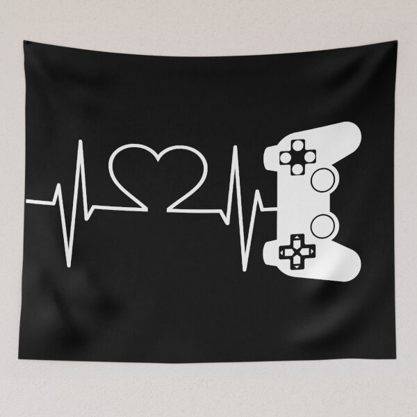 Item preview, Gamer's Love Heartbeat, Gaming Love Heartbeat designed and sold by Logic72.