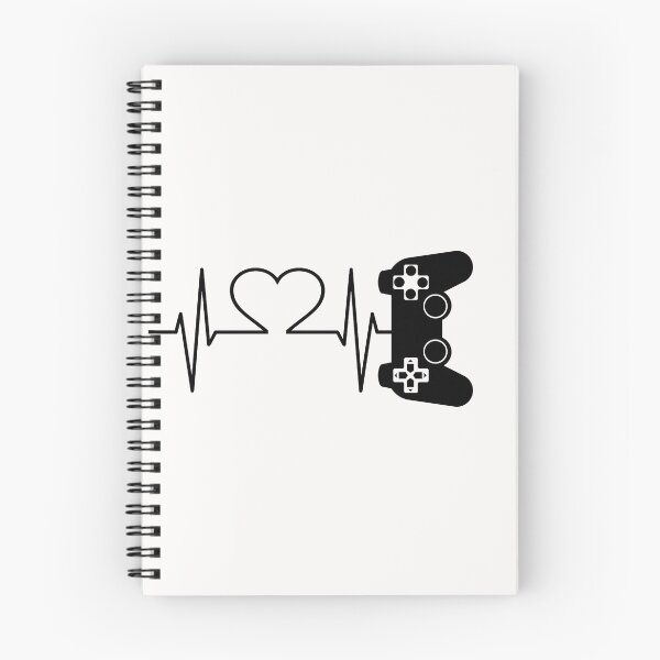 Item preview, Gamer's Love Heartbeat, Gaming Love Heartbeat, Dark designed and sold by Logic72.