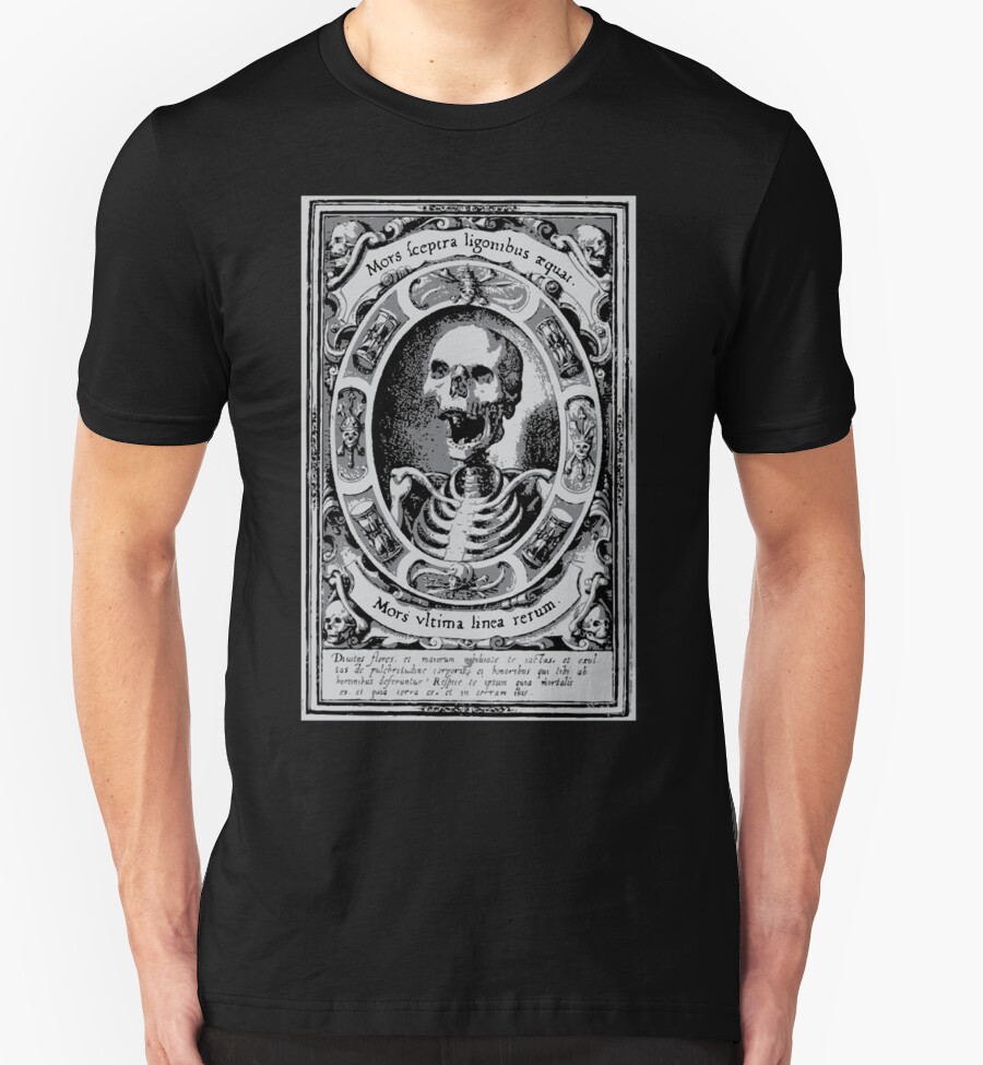 memento mori shirt catholic