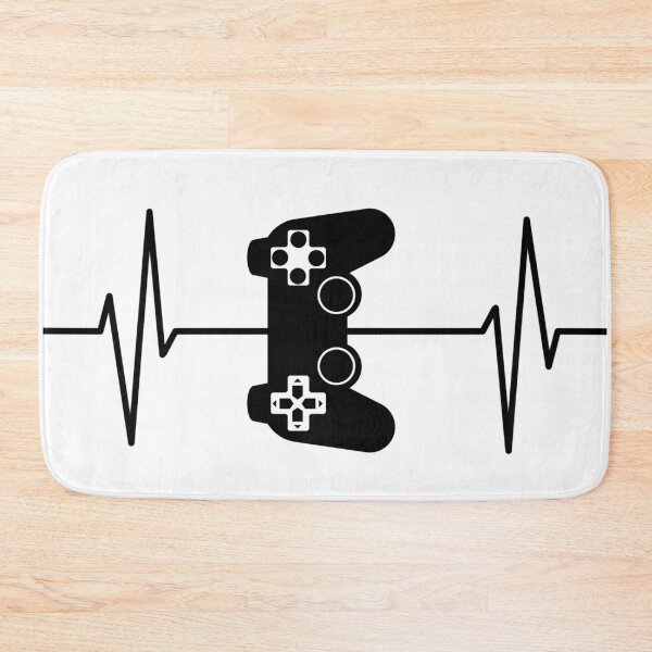 Item preview, Gamer Heartbeat, Gaming Controller Heartbeat, Dark designed and sold by Logic72.