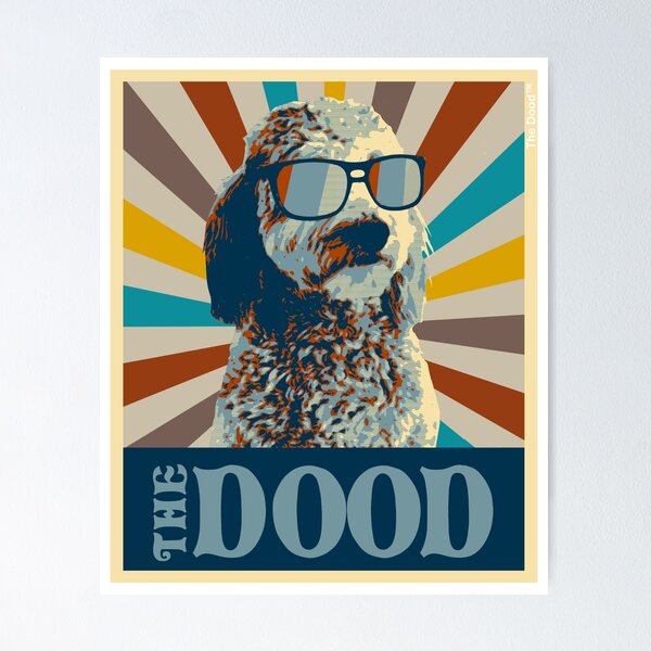 Item preview, The Dood™ Retro Goldendoodle Collection designed and sold by SnowDogTees.