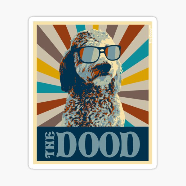 Item preview, The Dood™ Retro Goldendoodle Collection designed and sold by SnowDogTees.