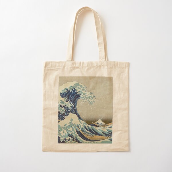 THE GREAT WAVE OFF KANAGAWA - KATSUSHIKA HOKUSAI Cotton Tote Bag