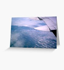 Flight Through the Sky Greeting Card