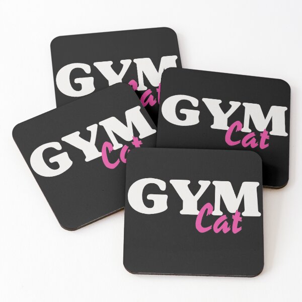 Item preview, Gym Cat/Gym/Cat/Pink Cat/Gym Gift designed and sold by burlybot.