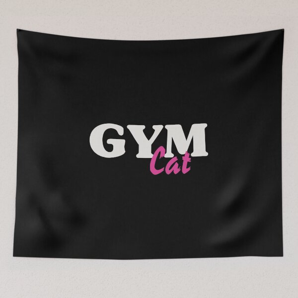 Item preview, Gym Cat/Gym/Cat/Pink Cat/Gym Gift designed and sold by burlybot.