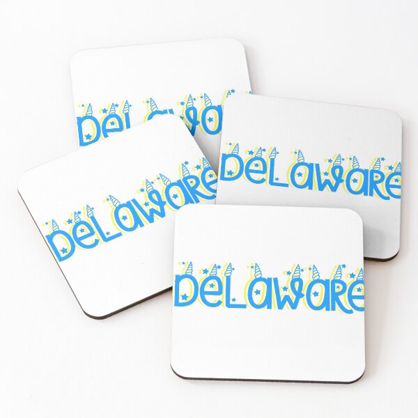 Item preview, unicorn-delaware designed and sold by stickersbynic.
