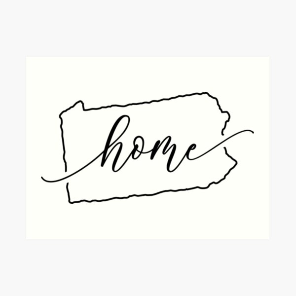 Pennsylvania Home Art Print