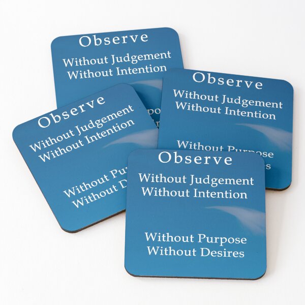 Item preview, Mindfulness, Observe without Judgement designed and sold by Jon Shore.