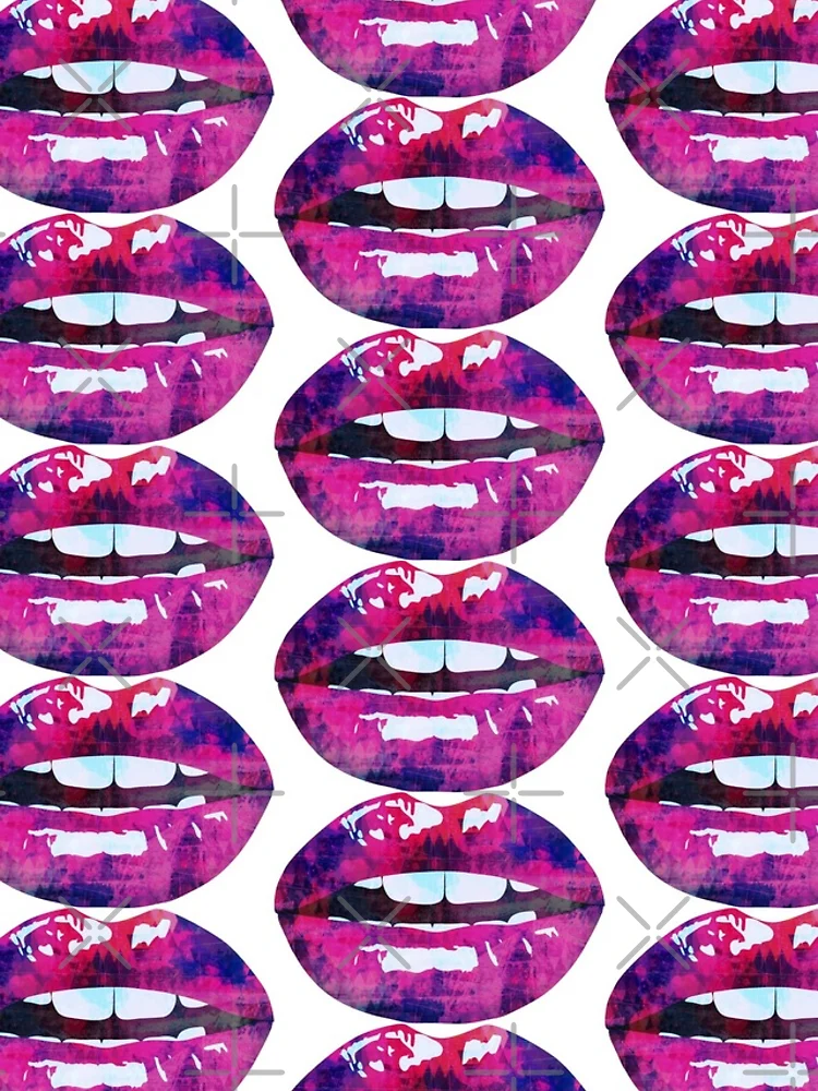 Thumbnail 5 of 5, iPhone Case, Abstract lips pattern designed and sold by StudioNeely.