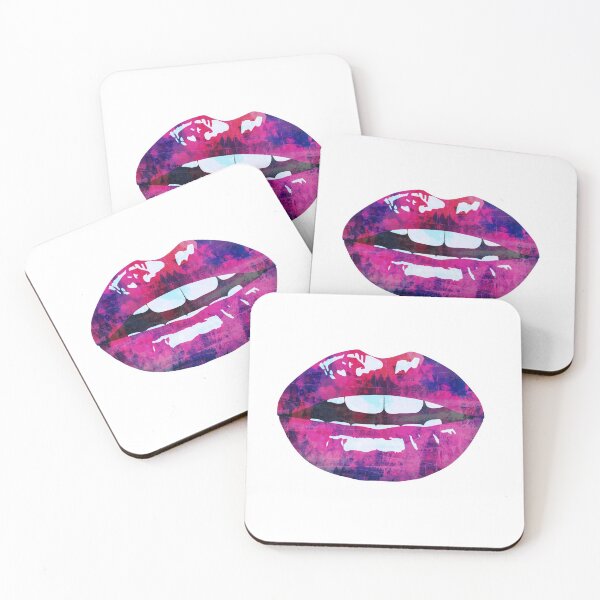Item preview, Abstract lips pattern designed and sold by StudioNeely.