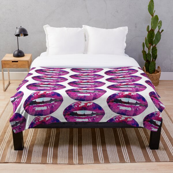 Item preview, Abstract lips pattern designed and sold by StudioNeely.