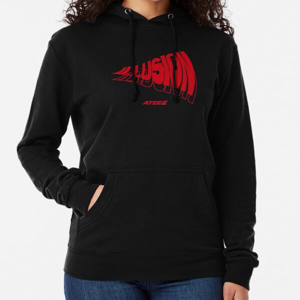 KPOP ATEEZ ILLUSION Sweat à capuche léger