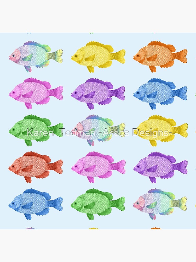 Peces multicolores de KTodman