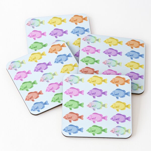 Item preview, Multicoloured Fish designed and sold by Karen  Todman -Aroca Designs-.
