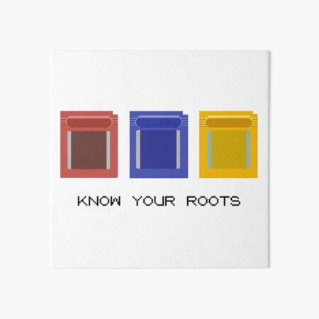 Item preview, Know Your Roots | Minimalist Pokemon Game Cartridges designed and sold by surik-.