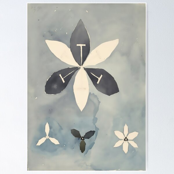 Item preview, Hilma af Klint Flowers 1916 designed and sold by Sintija BILIKA.