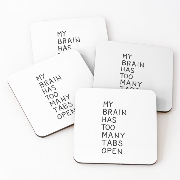 Item preview, Too many tabs designed and sold by ValentinaHramov.