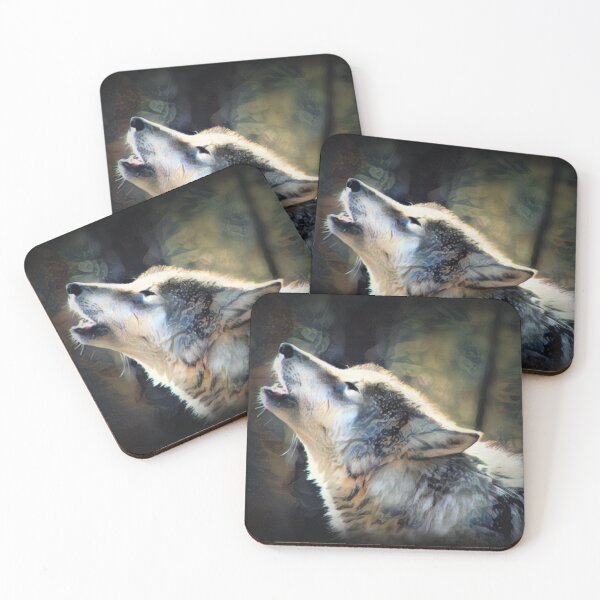 Item preview, Howling Grey Wolf designed and sold by Heathermarie321.
