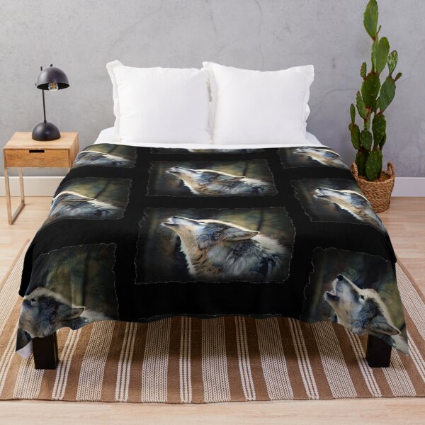 Item preview, Howling Grey Wolf designed and sold by Heathermarie321.