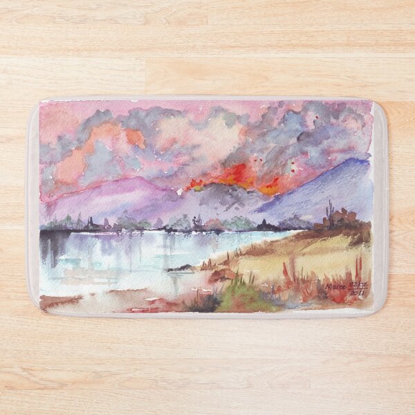 Item preview, Veldfire over the mountains designed and sold by Maree Clarkson .