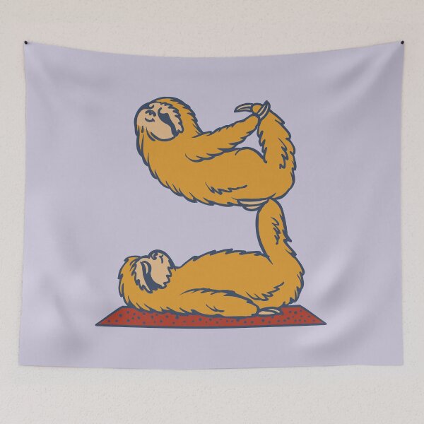 Item preview, Acroyoga Sloth designed and sold by Huebucket.