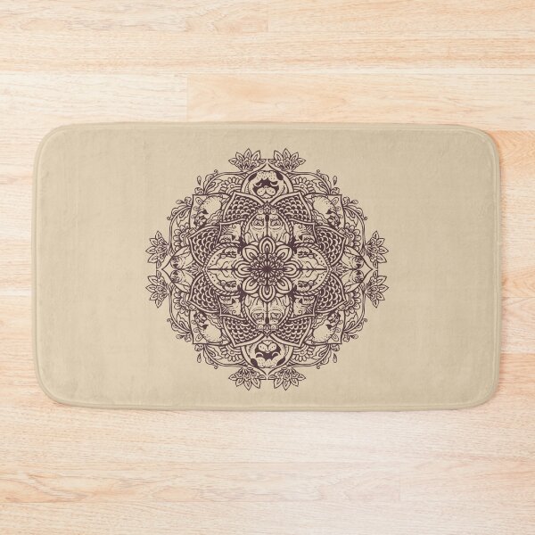 Item preview, Mandala Pug and Coffee designed and sold by Huebucket.