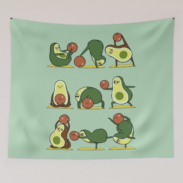 Item preview,  Avocado Yoga With The Seed designed and sold by Huebucket.