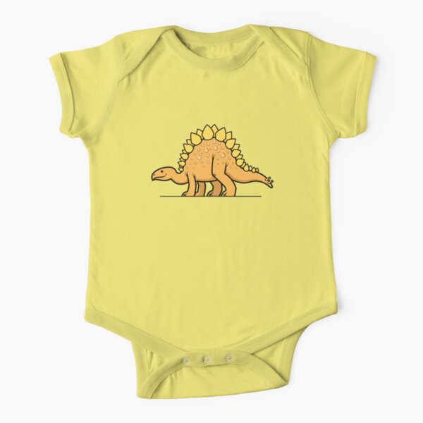 DinoKids - Stegosaurus Short Sleeve Baby One-Piece