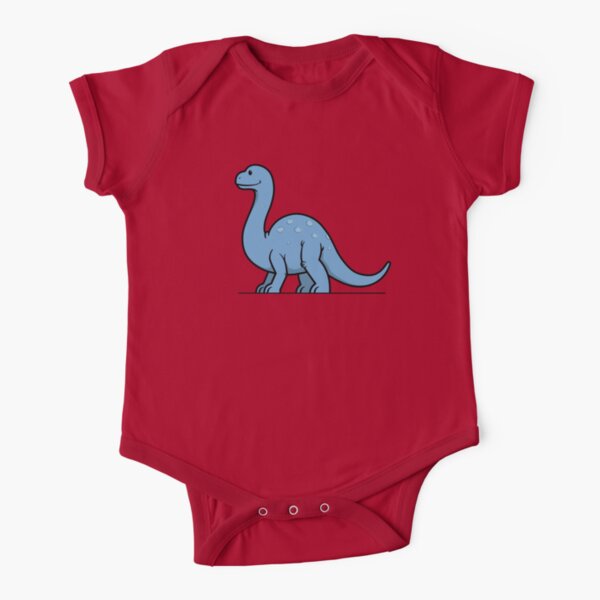 DinoKids - Brontosaurus Short Sleeve Baby One-Piece
