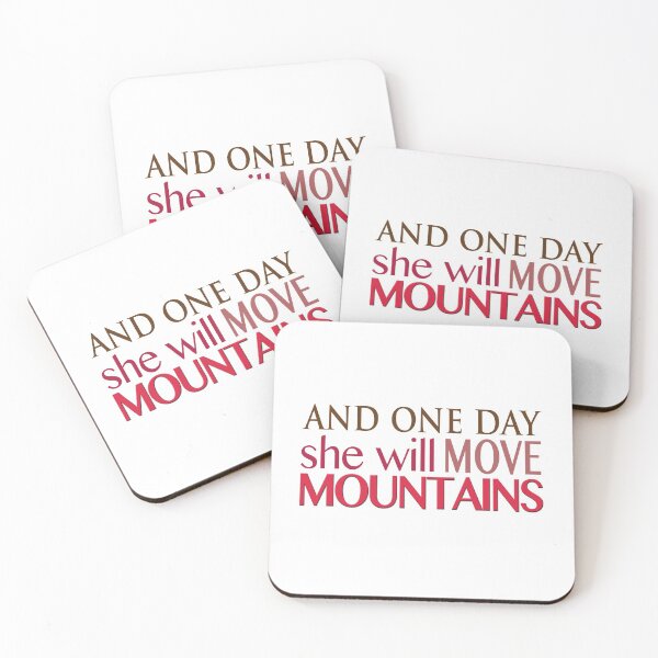 Item preview, She Will Move Mountains designed and sold by MightyFineGoods.