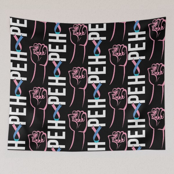 Item preview, Thyroid Cancer Awareness Support Blue Teal Pink designed and sold by Pubi.