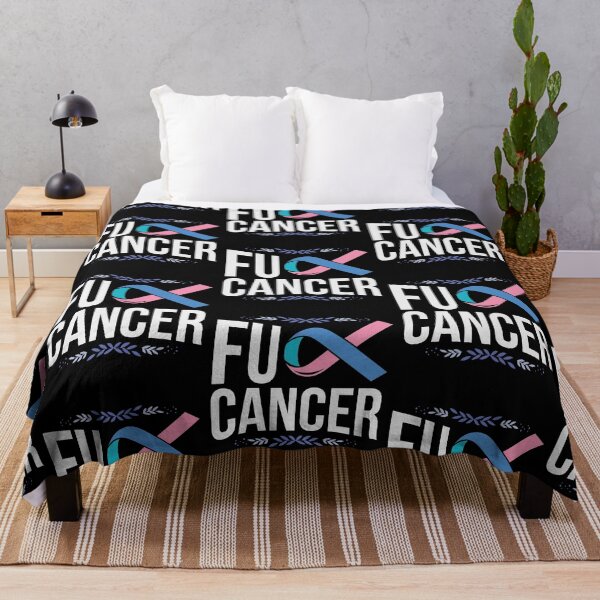 Item preview, Thyroid Cancer Awareness Support Blue Teal Pink designed and sold by Pubi.