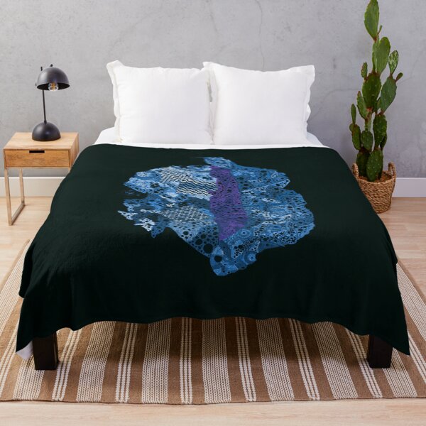 Item preview, Climate Crisis Map Blue designed and sold by TripodDogShop.