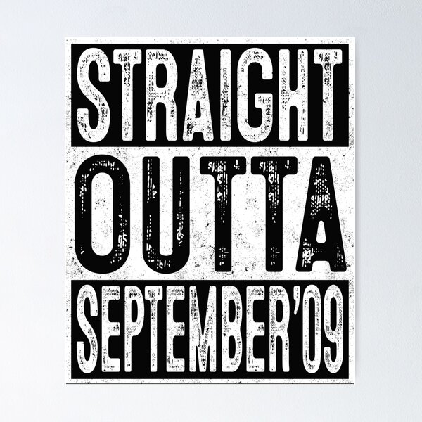 Item preview, 10th Birthday Straight Outta September 2009 Gift 10 Year Old designed and sold by Nikolaienko Artem.