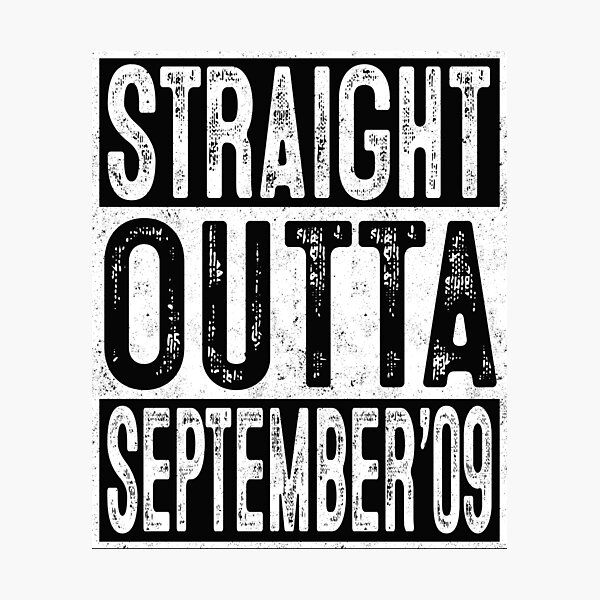 Item preview, 10th Birthday Straight Outta September 2009 Gift 10 Year Old designed and sold by Nikolaienko Artem.