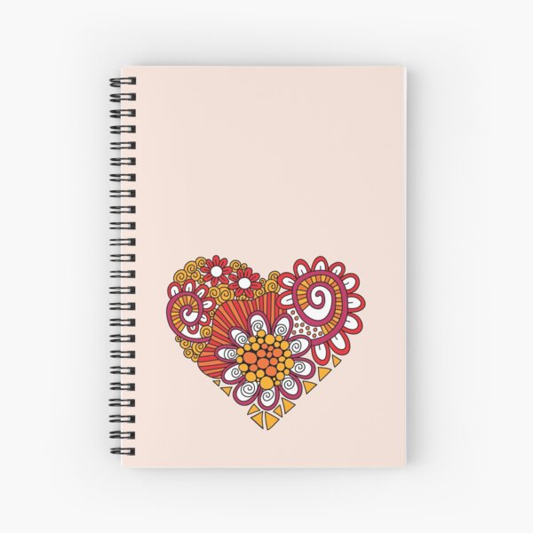 Follow your dreams doodle art Spiral Notebook for Sale by Glynnis