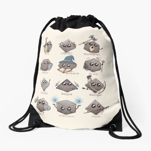 Item preview, Kawaii DnD Classes - DnD Dungeons & Dragons D&D designed and sold by Glassstaff.