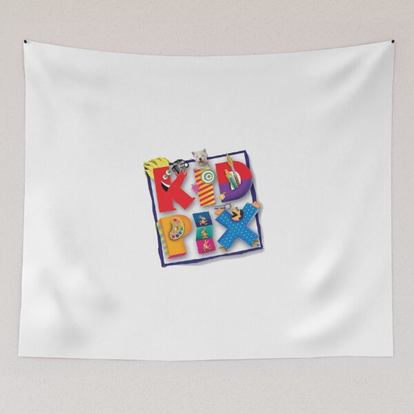 Item preview, Retro Kid Pix Logo designed and sold by treeshoppe.