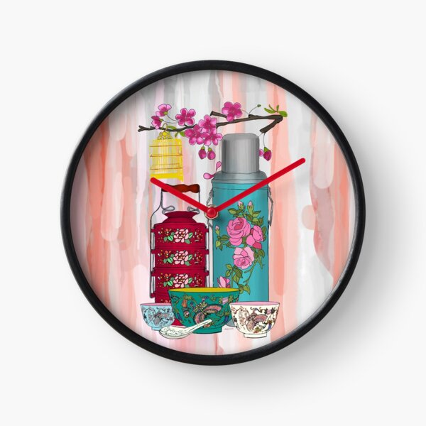 Item preview, PERANAKAN NYONYA TIFFIN red designed and sold by designsMM.