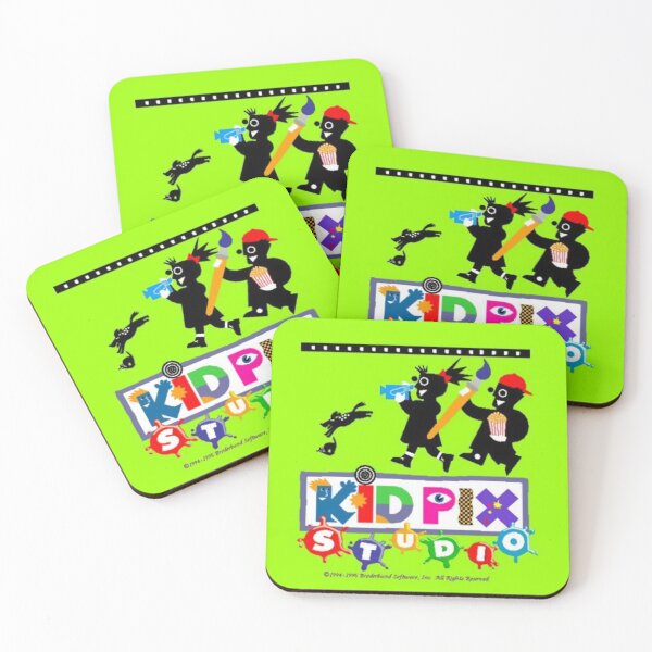 Item preview, Retro 90's Kid Pix Splash Screen designed and sold by treeshoppe.