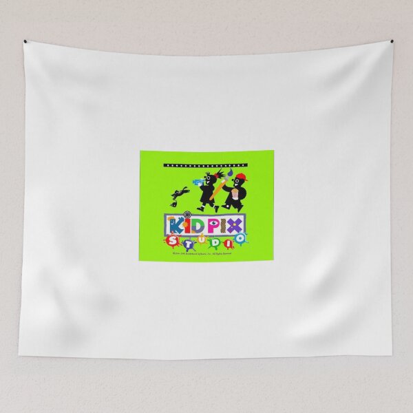 Item preview, Retro 90's Kid Pix Splash Screen designed and sold by treeshoppe.